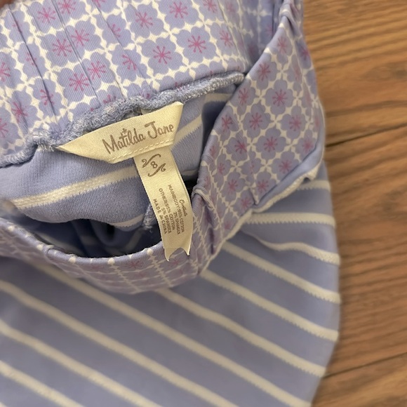 Matilda Jane Striped Pants Start Here Straightees The Adventure Begins - Picture 3 of 6